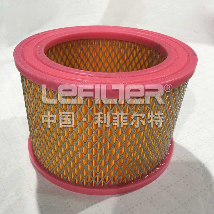 Coated non-woven dust filter cylinder