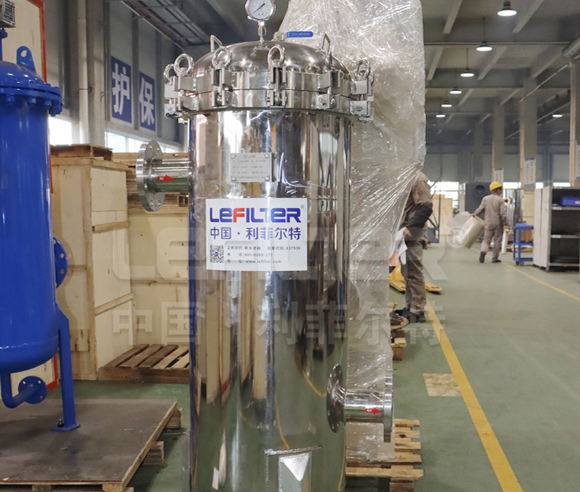 Bag filter duplex cartridge filter