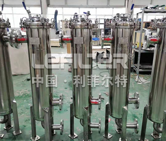 Bag filter duplex cartridge filter