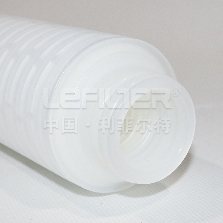 PP microporous folded filter element 