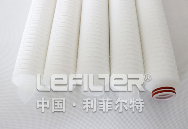 PP microporous folded filter element