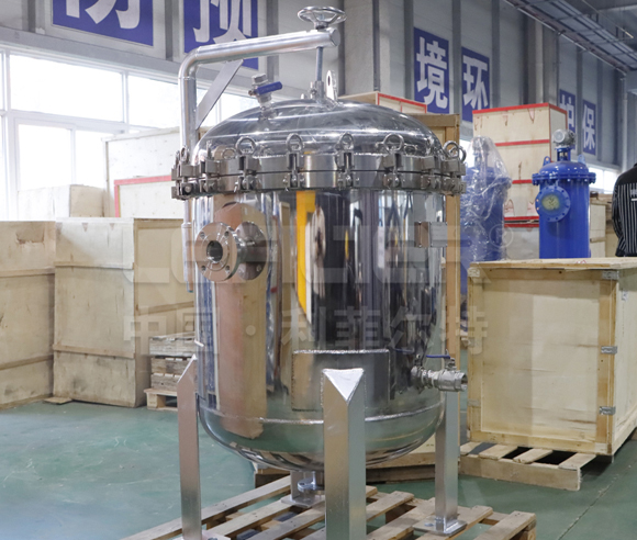 Bag filter filter housing