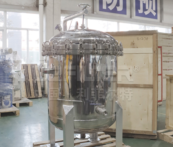 Bag filter filter housing