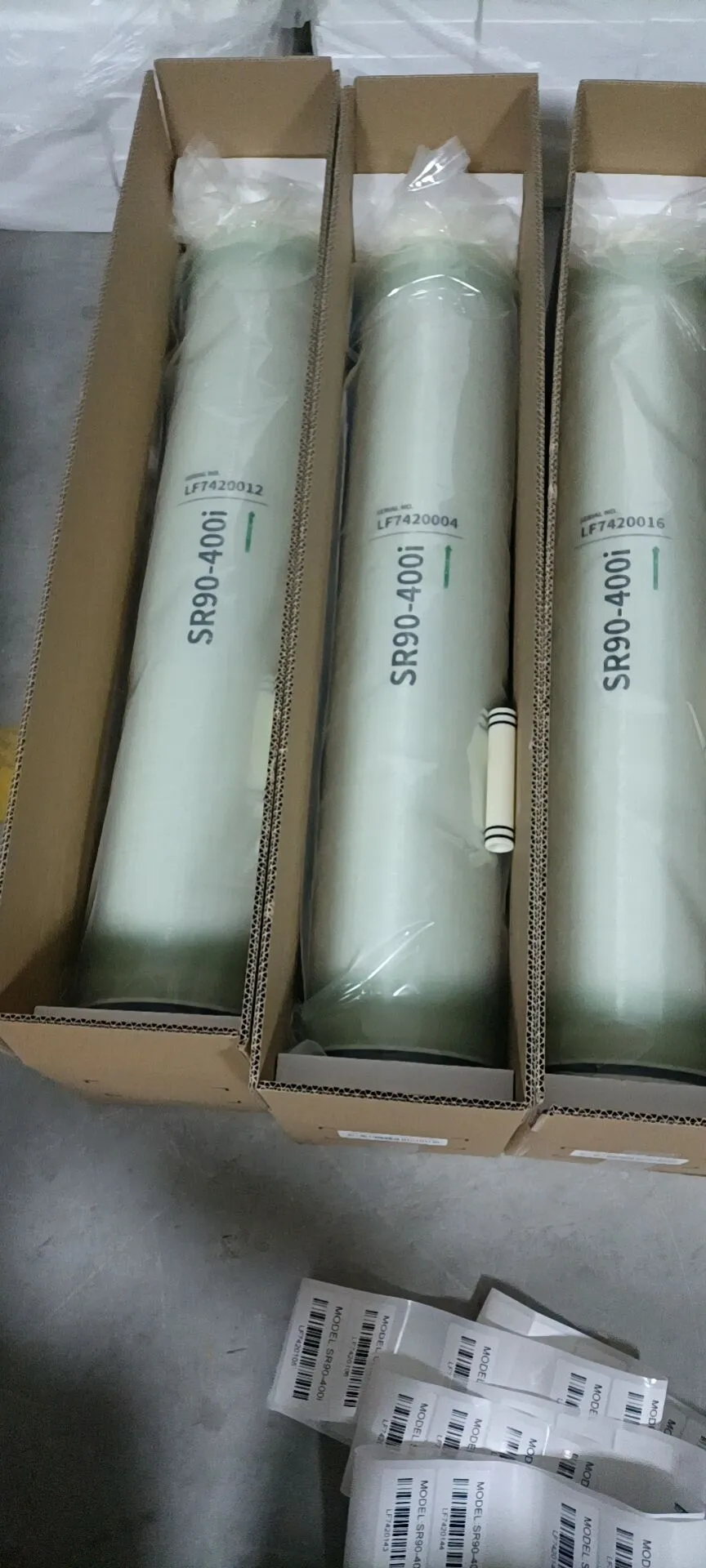 ro membrane low pressure brackish water RO water spare parts RO 2.5x21 membrane for water filter