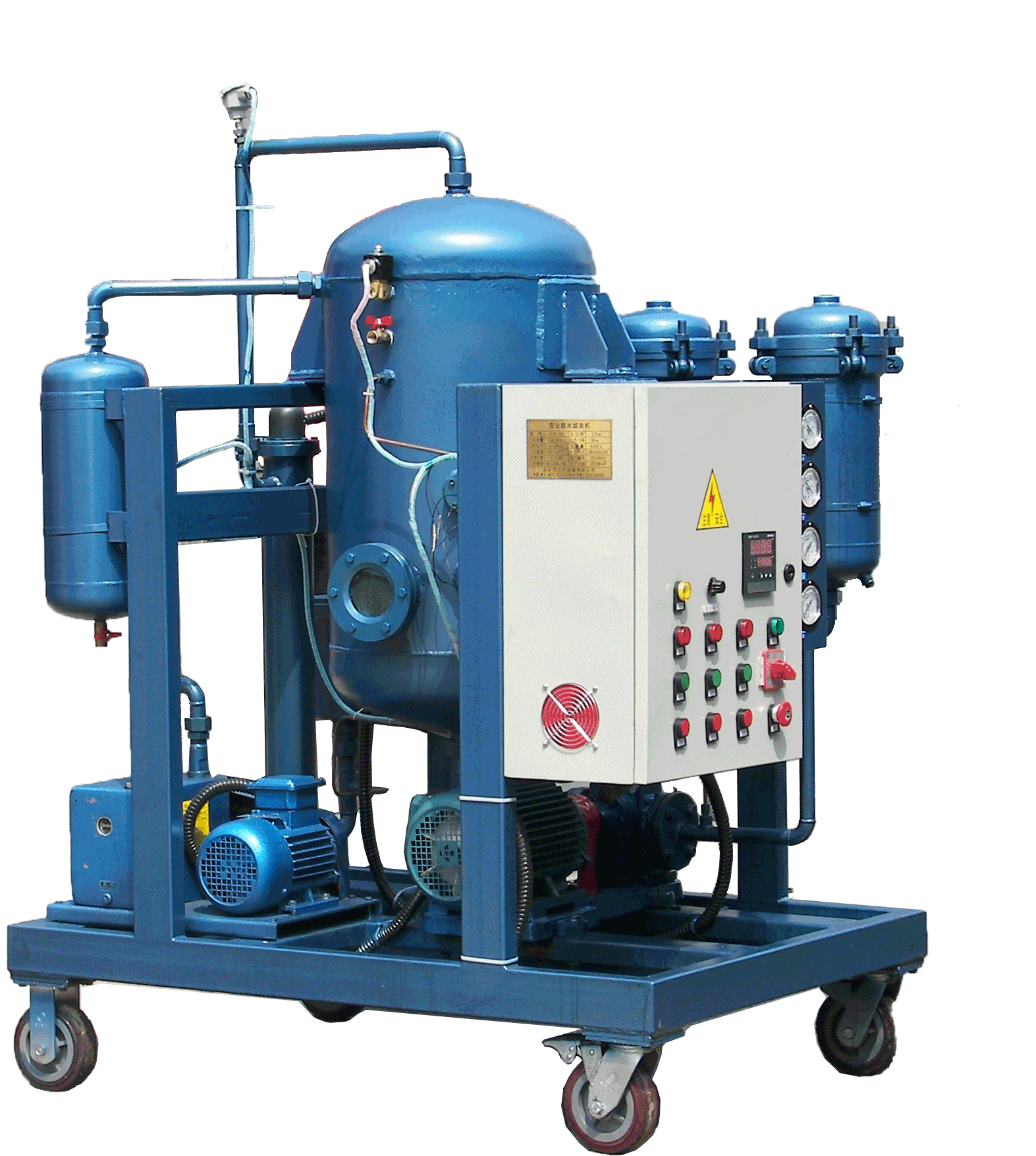  Vacuum oil filter structure -1