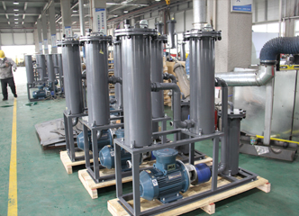 High Viscosity Oil filter machine structure