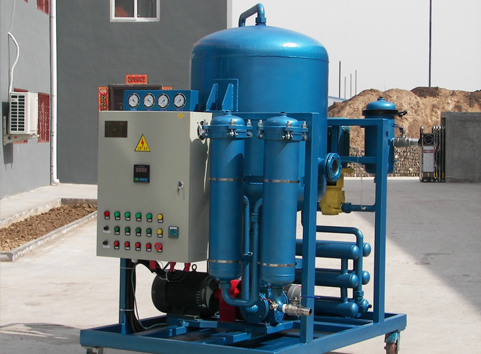  Vacuum oil filter structure 