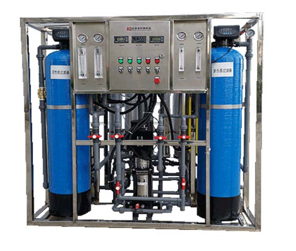 Demineralized water equipment