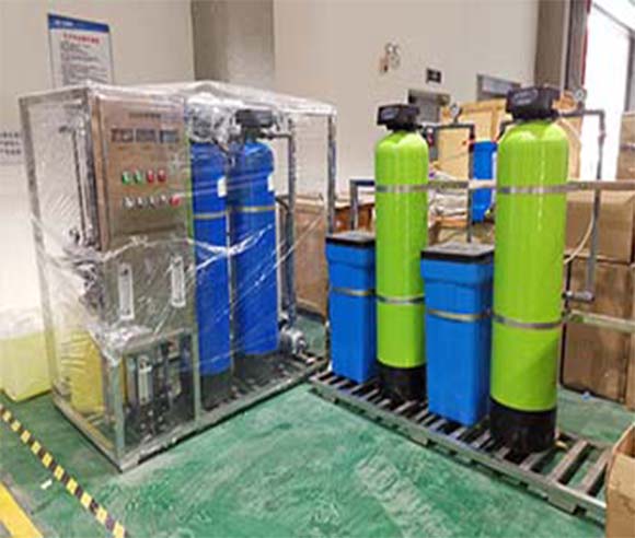 Demineralized water equipment