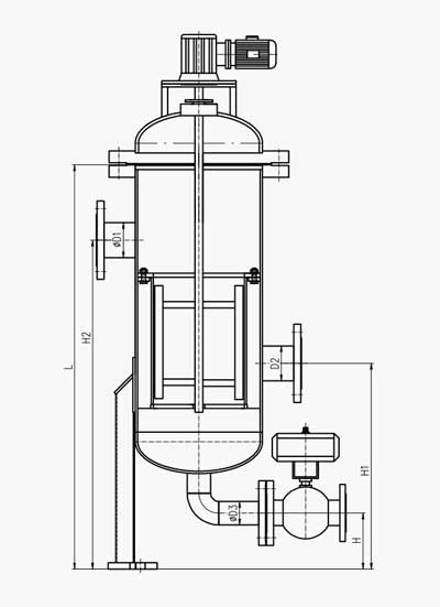 manual backwash water filter 