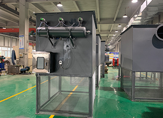 Self-cleaning air filter equipment