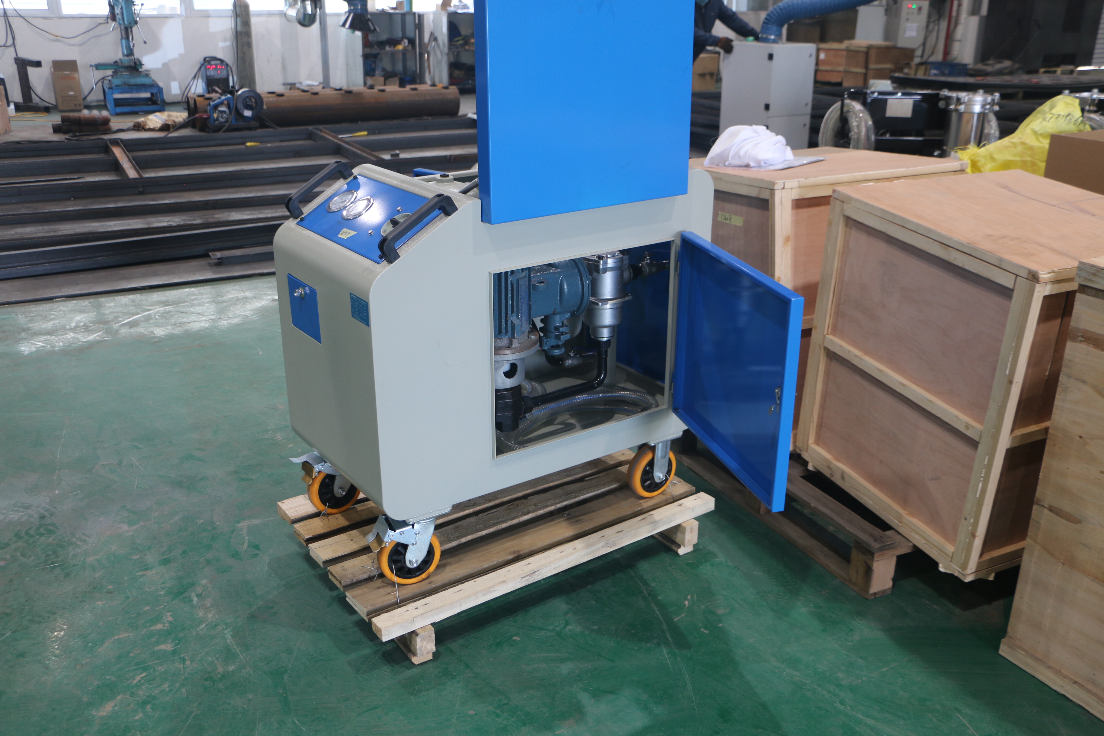 Portable filter carts