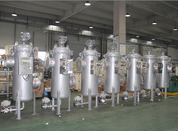 Back-Flushing And Self-Cleaning Filters