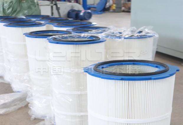 Power plant dust filter