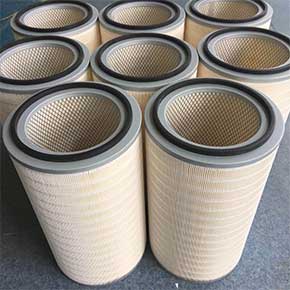 Power plant dust filter